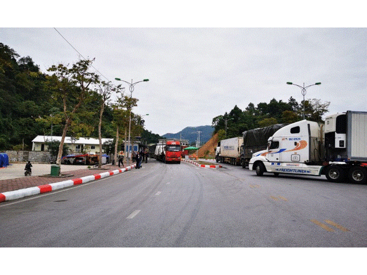 Lùi thời gian thông thương hàng hóa qua cửa khẩu do dịch corona